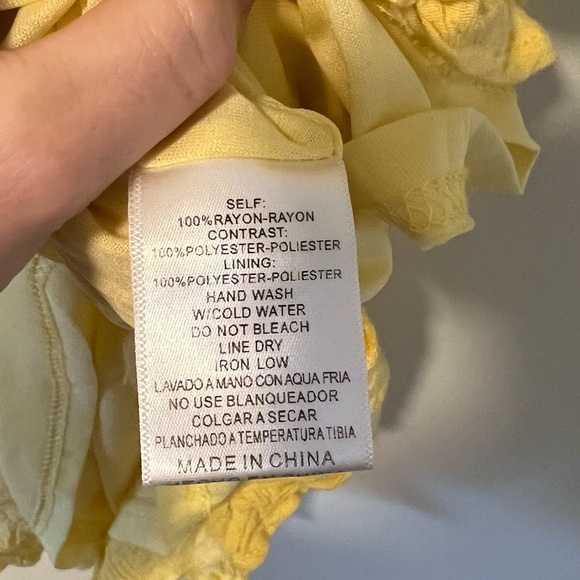 Listicle Yellow Boho Dress - Picture 6 of 9